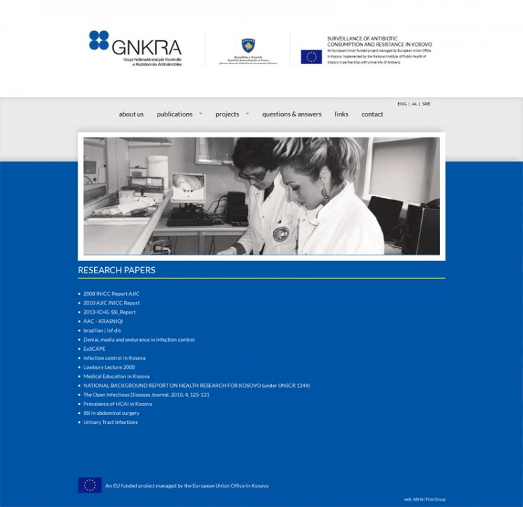 Grupi Ndersektorial per Kontrollin e Rezistences Antimikrobike Grupi Ndersektorial per Kontrollin e Rezistences Antimikrobike