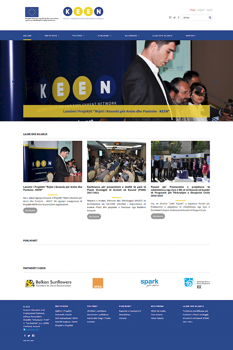 Kosovo Education and Employment Network Kosovo Education and Employment Network